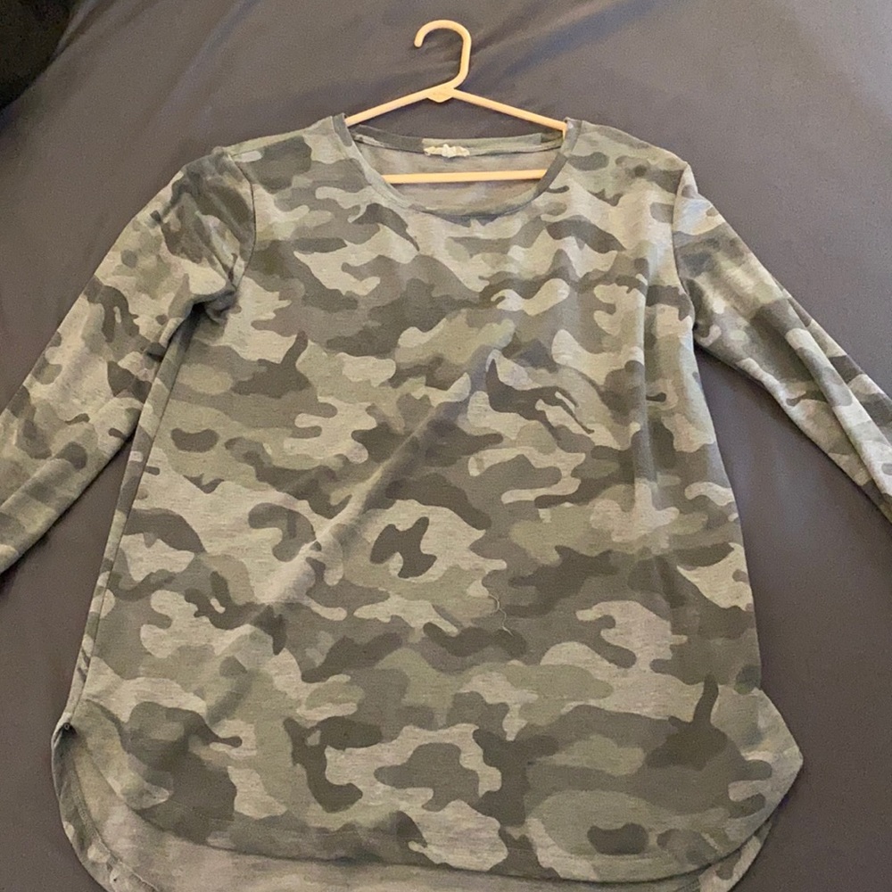 Camouflage top
